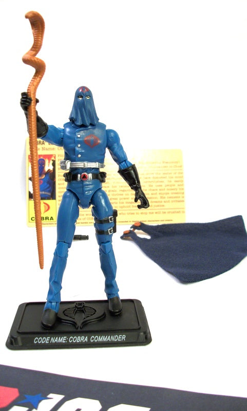 Figurine Cobra Stallone Custom – Style Vintage GI Joe – Lot De Figurines USA Cobra