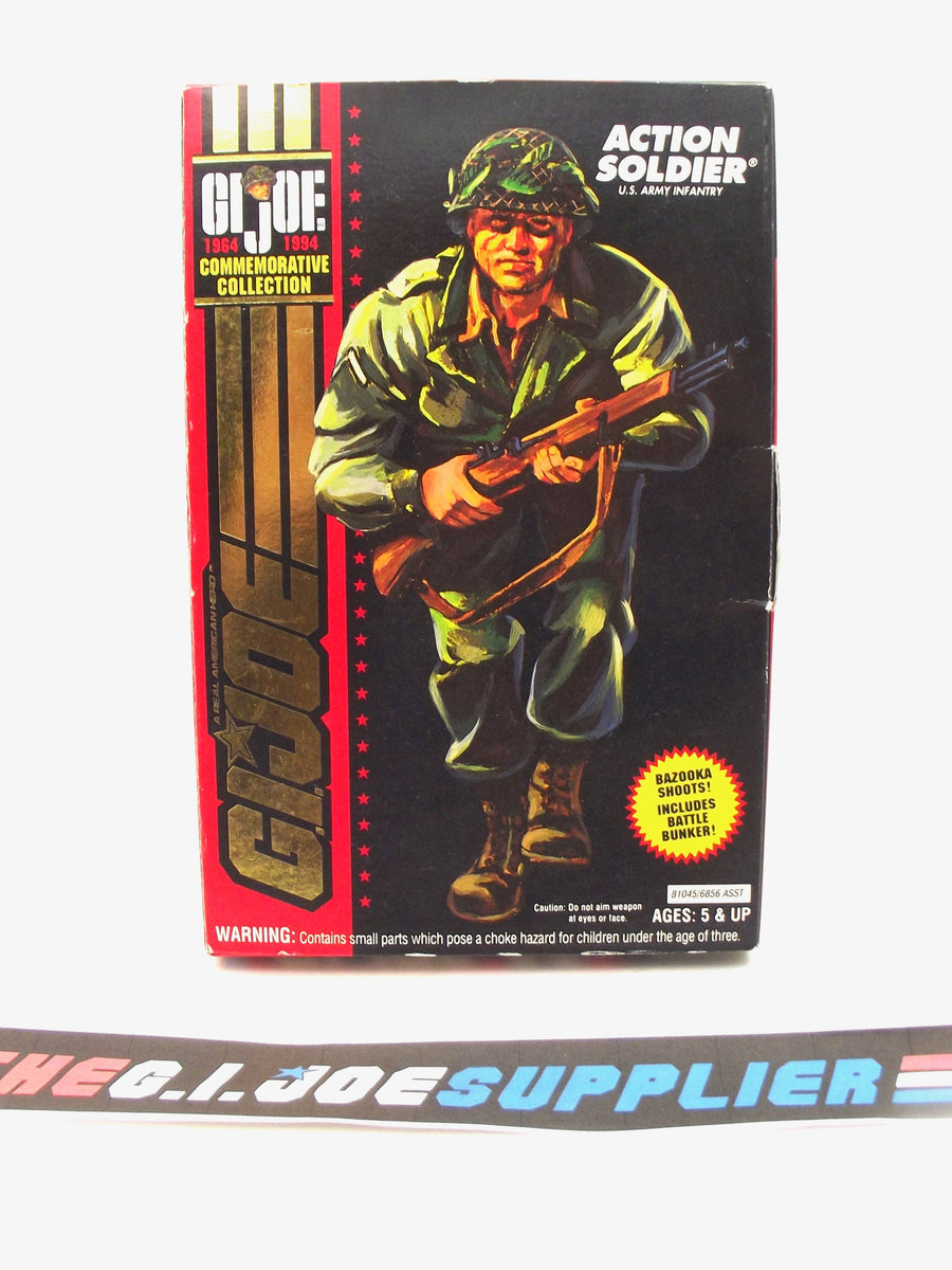 1994 G.I. JOE ACTION SOLDIER V1 U.S. ARMY INFANTRYMAN 1964-1994 30TH  ANNIVERSARY COMMEMORATIVE 3 3/4