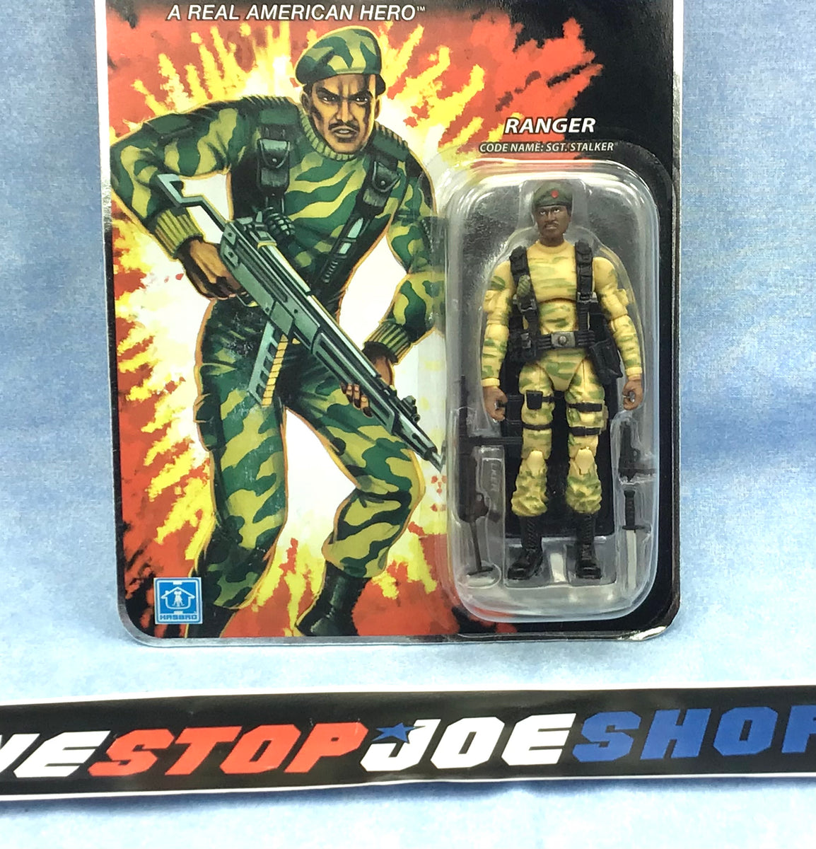 GI JOE 迷彩柄 2007 25TH ANNIVERSARY G.I. JOE SGT. STALKER V9 WAVE 3 NEW SEALED