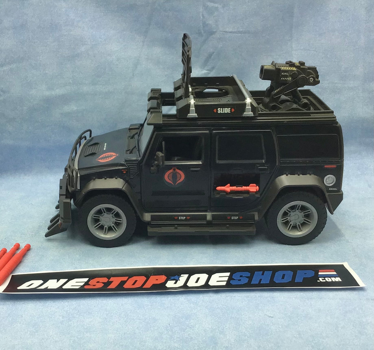 2009 ROC G.I. JOE COBRA STEEL CRUSHER APV HUMMER VEHICLE ONLY