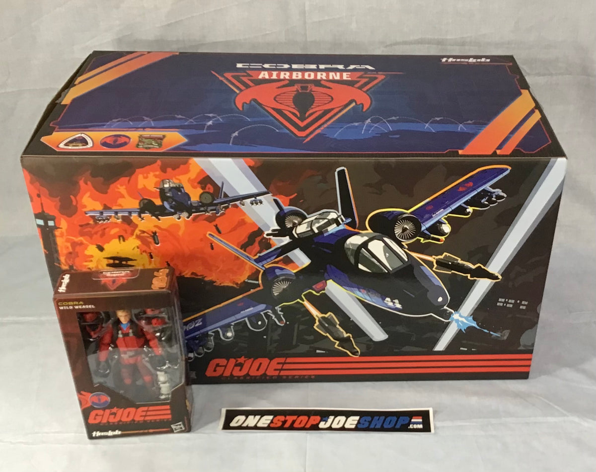 2025 CLASSIFIED G.I. JOE COBRA RATTLER GROUND ATTACK JET VEHICLE W