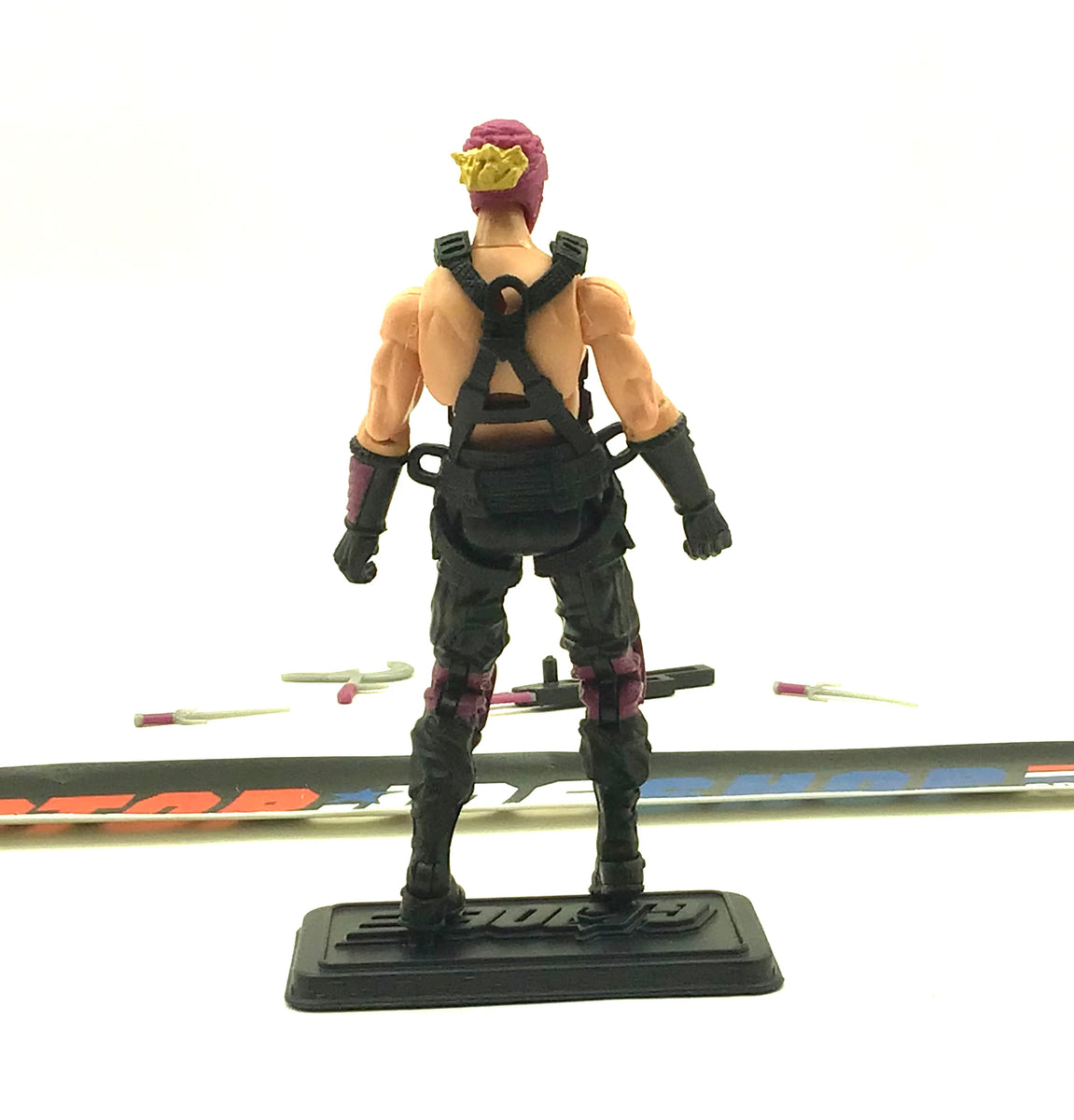 コブラ　act 4 JOE & BONNY Super7 G.I. Joe Reaction Wave 4 - Cobra B.A.T. Toy Figure