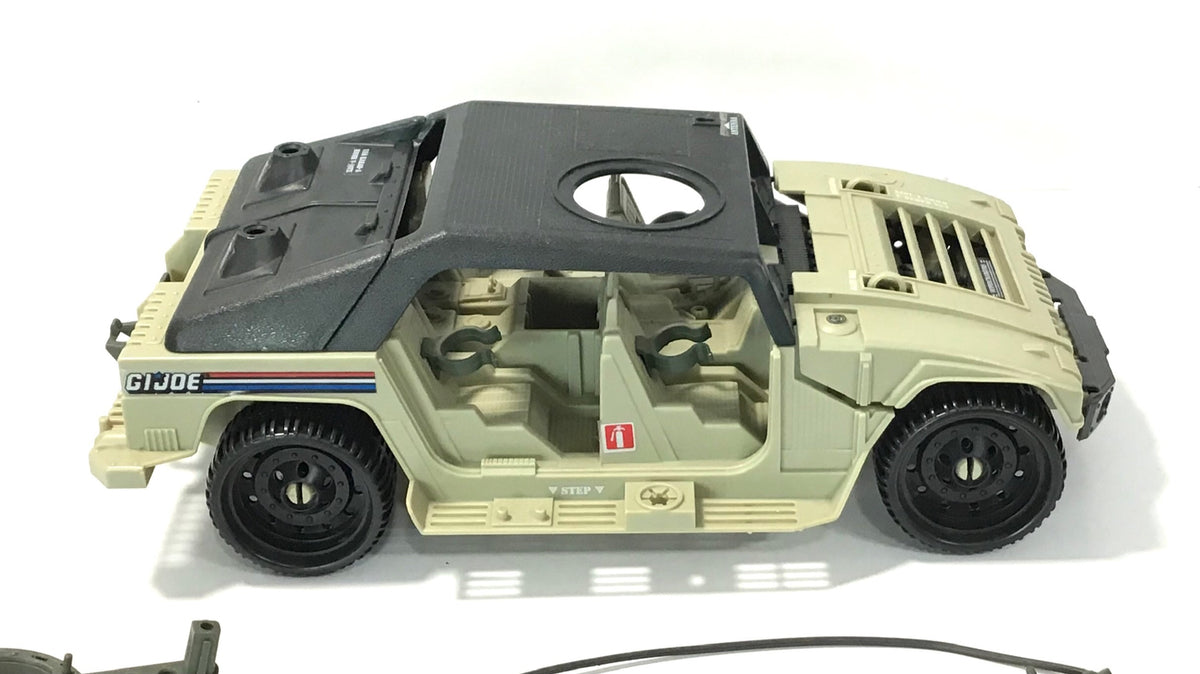 1990 VINTAGE ARAH G.I. JOE HAMMER HUMVEE VEHICLE LOOSE 100