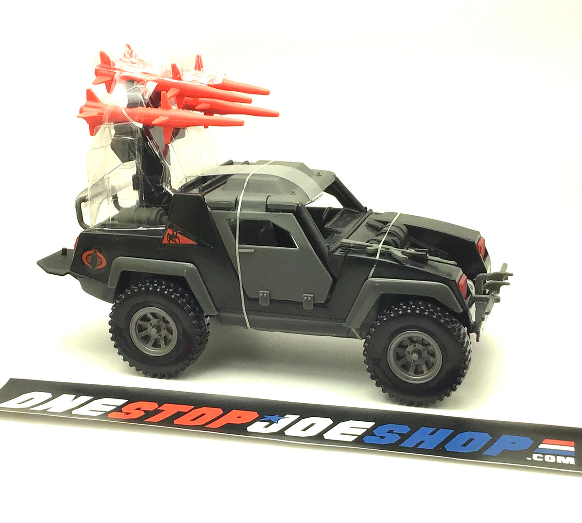 2009 25TH ANNIVERSARY G.I. JOE COBRA STINGER JEEP BRAVO VEHICLE