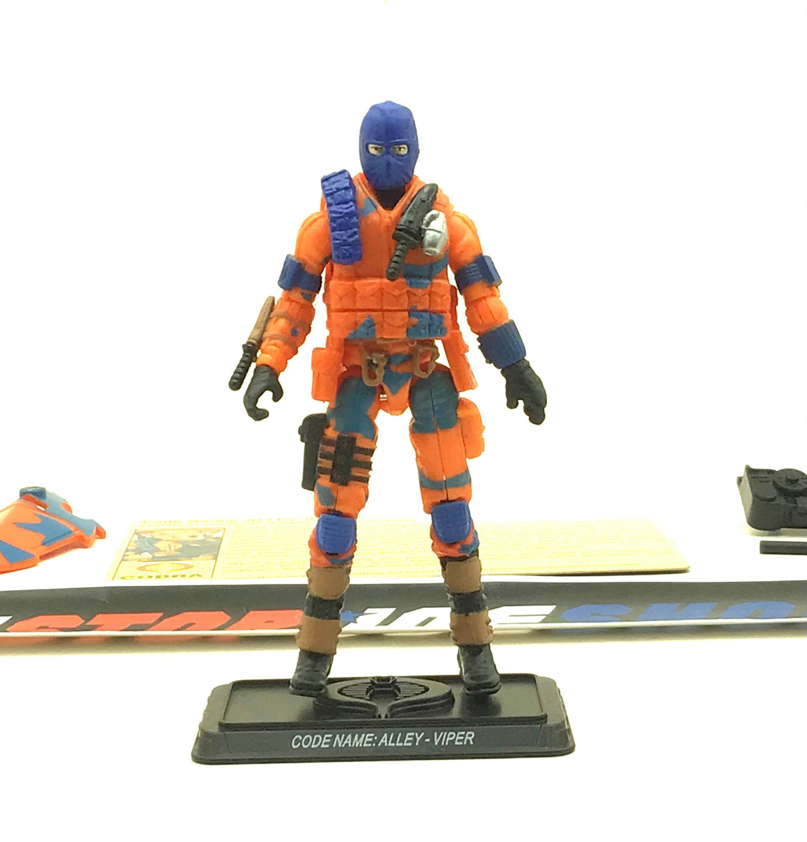2009 25TH ANNIVERSARY G.I. JOE COBRA ALLEY VIPER V11 DEFENSE OF