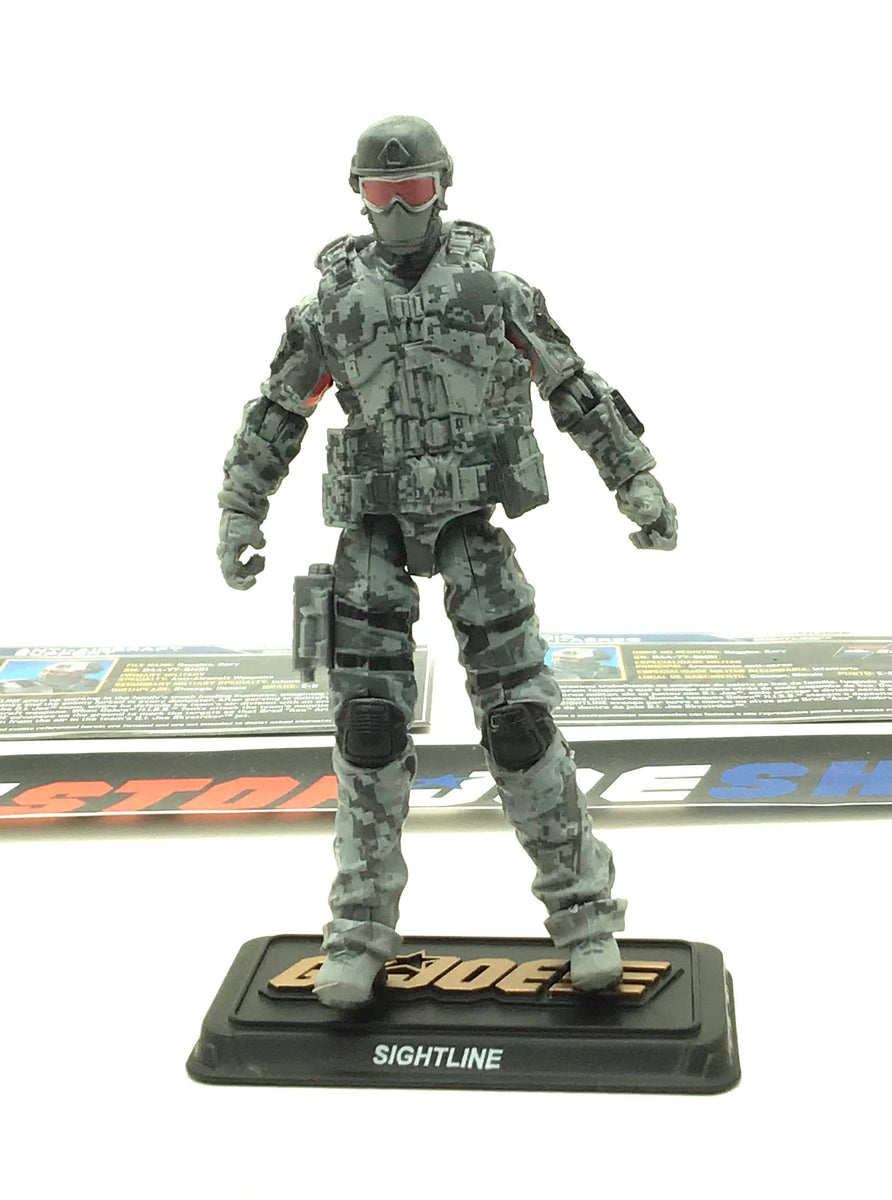 2015 50TH ANNIVERSARY G.I. JOE SIGHTLINE V1 SILENT STRIKE