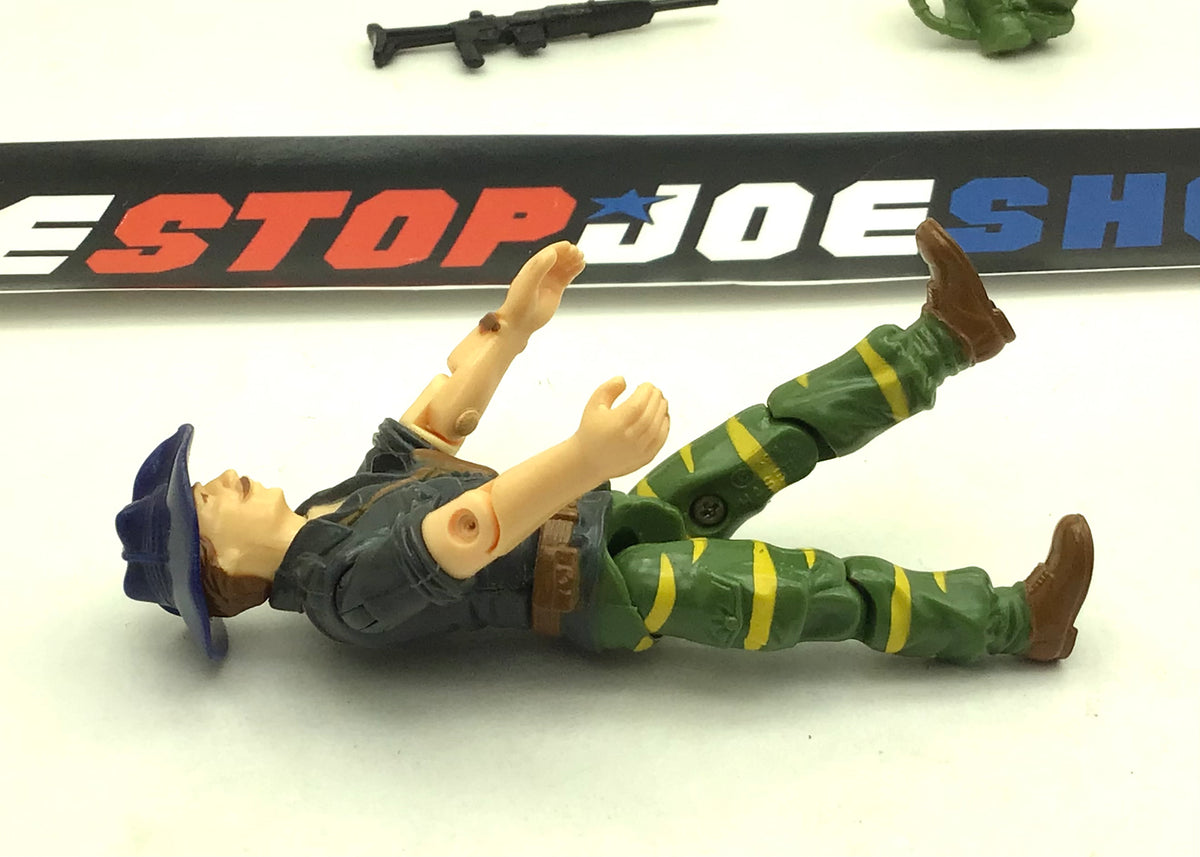 1988 VINTAGE ARAH G.I. JOE RECONDO V2 TIGER FORCE TIGER FLY PILOT LOOSE  100% COMPLETE (b)