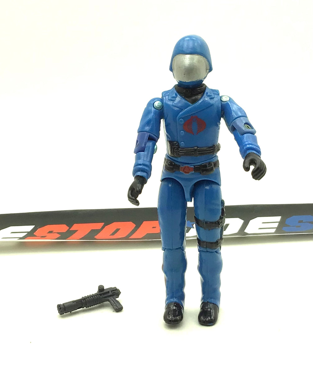 1982 1983 VINTAGE ARAH G.I. JOE COBRA COMMANDER V1.5 ENEMY LEADER LOOSE  100% COMPLETE (c)