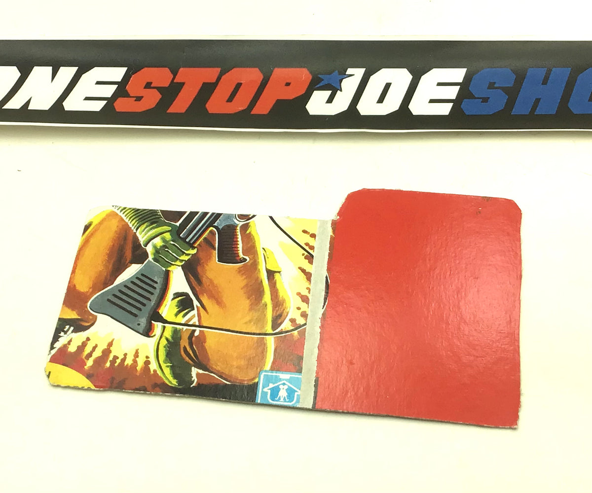 GI Joe 1983-1985 – Airtight Peach File Card – Triple Win – Scellé Neuf