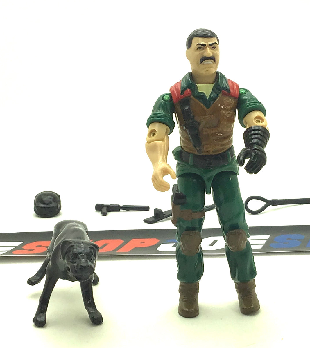 1984 VINTAGE ARAH G.I. JOE MUTT & JUNKYARD V1 K-9