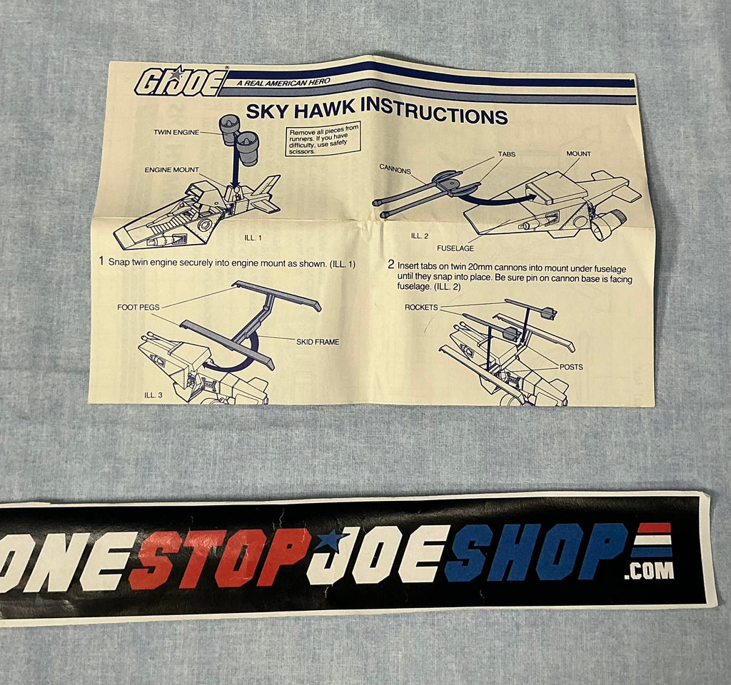 1984 VINTAGE ARAH SKY HAWK VEHICLE BLUEPRINTS (d)