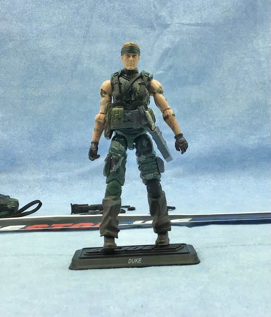 2010 POC G.I. JOE DUKE V42 WAVE 1 LOOSE 100% COMPLETE NO F/C