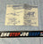 1983 VINTAGE ARAH F.A.N.G. FANG BLUEPRINTS