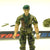 1987 VINTAGE ARAH G.I. JOE FALCON V1 GREEN BERET LOOSE 100% COMPLETE (c)