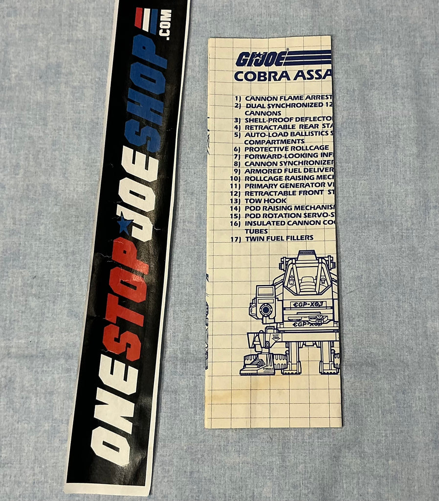 1984 VINTAGE ARAH A.S.P. ASP VEHICLE BLUEPRINTS (b)