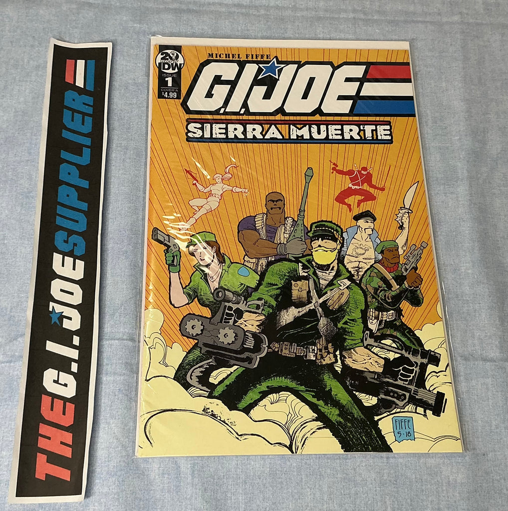 IDW PUBLISHING G.I. JOE SIERRA MUERTE (2019) ISSUES #1 FEBRUARY 2019 COMIC BOOK