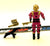 1988 VINTAGE ARAH G.I. JOE COBRA VOLTAR V1 DESTRO'S GENERAL LOOSE 100% COMPLETE (f)