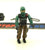 1986 VINTAGE ARAH G.I. JOE BEACHHEAD V1 ARMY RANGER LOOSE 100% COMPLETE (i)