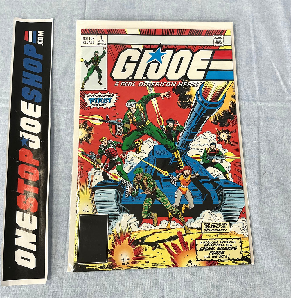 HASBRO G.I. JOE A REAL AMERICAN HERO ISSUE #1 CLASSIC COMIC PACK REPRINT COMIC BOOK 2004