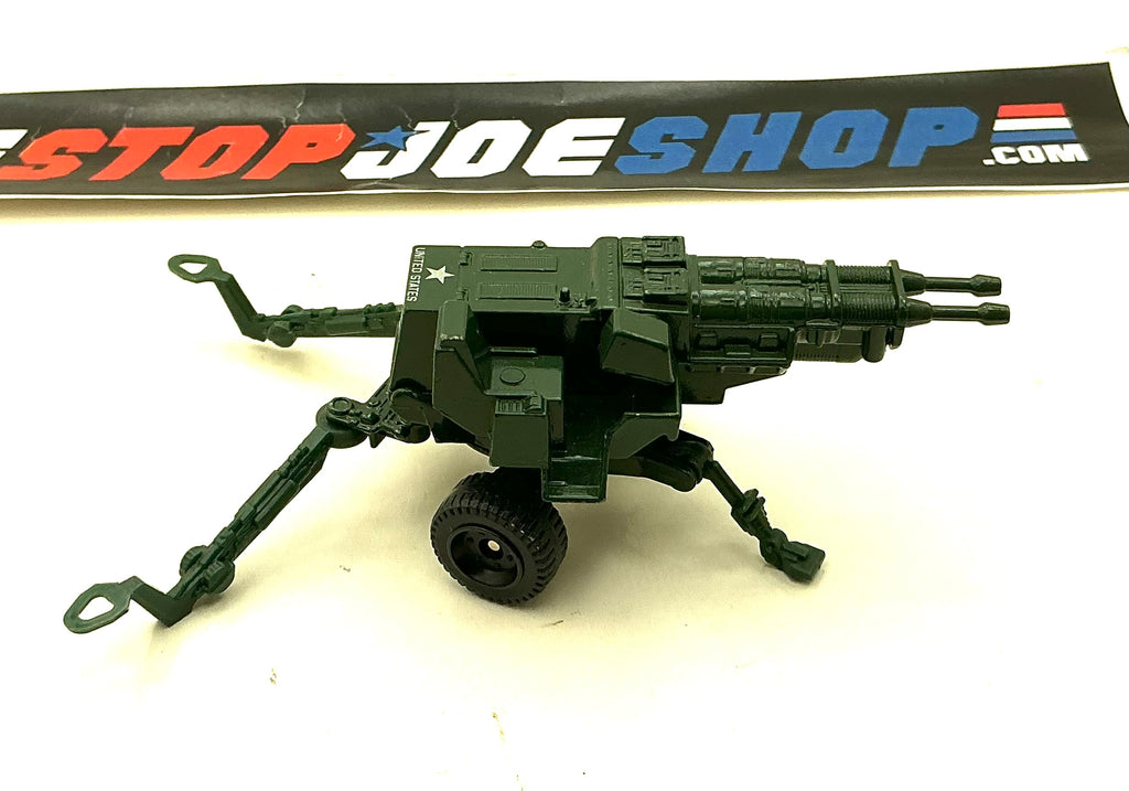 1983 ARAH G.I. JOE H.A.L. HAL HEAVY ARTILLERY LASER VEHICLE NANO MINIATURE DIE CAST LOOSE 100% COMPLETE W/ CARD BACK