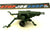 1983 ARAH G.I. JOE H.A.L. HAL HEAVY ARTILLERY LASER VEHICLE NANO MINIATURE DIE CAST LOOSE 100% COMPLETE W/ CARD BACK