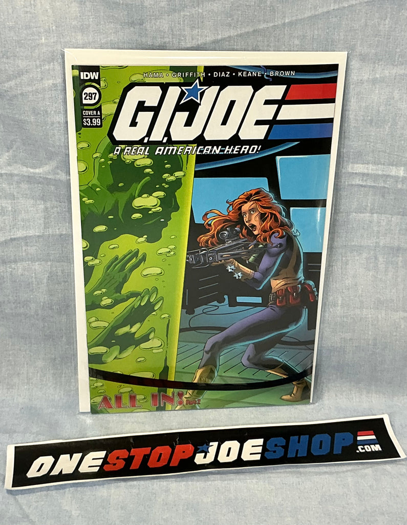 IDW PUBLISHING G.I. JOE A REAL AMERICAN HERO (2010-2022) ISSUE #297 [COVER A GALLANT] COMIC BOOK AUGUST 2022 HIGH GRADE (bh)