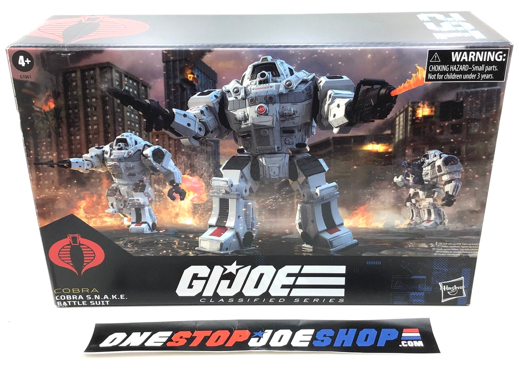 2025 CLASSIFIED G.I. JOE COBRA S.N.A.K.E. SNAKE #162 6" VEHICLE HASBRO NEW SEALED