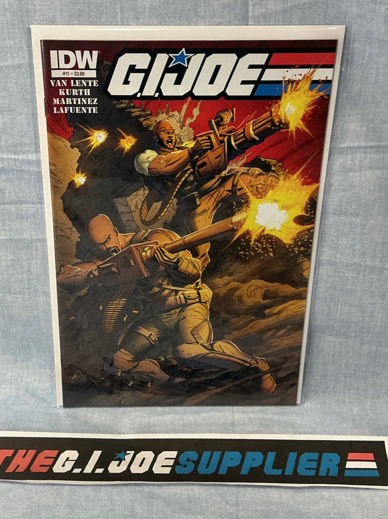 IDW PUBLISHING G.I. JOE V3 (2013-2014) ISSUE #11 [COVER A] COMIC BOOK DECEMBER 2013