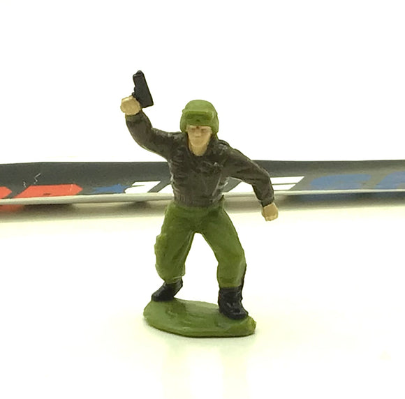 1988 VINTAGE ARAH G.I. JOE MICRO FIGURE GENERAL HAWK COMMANDER (c)