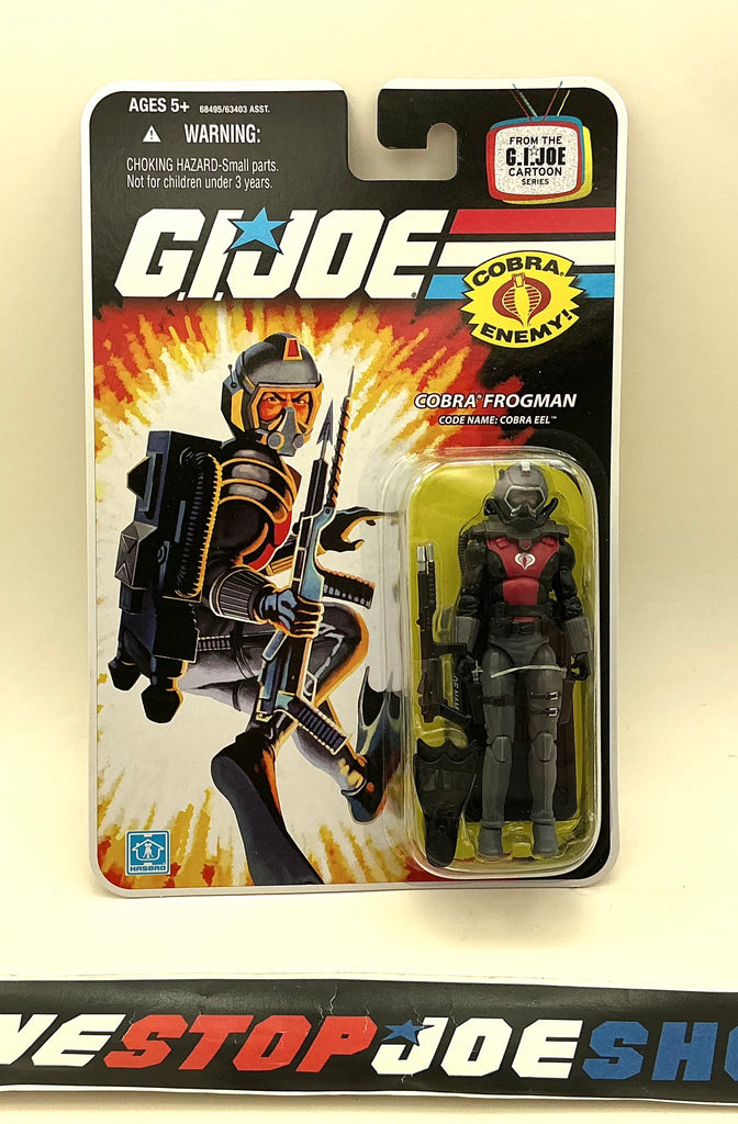 2008 25TH ANNIVERSARY G.I. JOE COBRA EEL V4 WAVE 11 NEW SEALED (b)