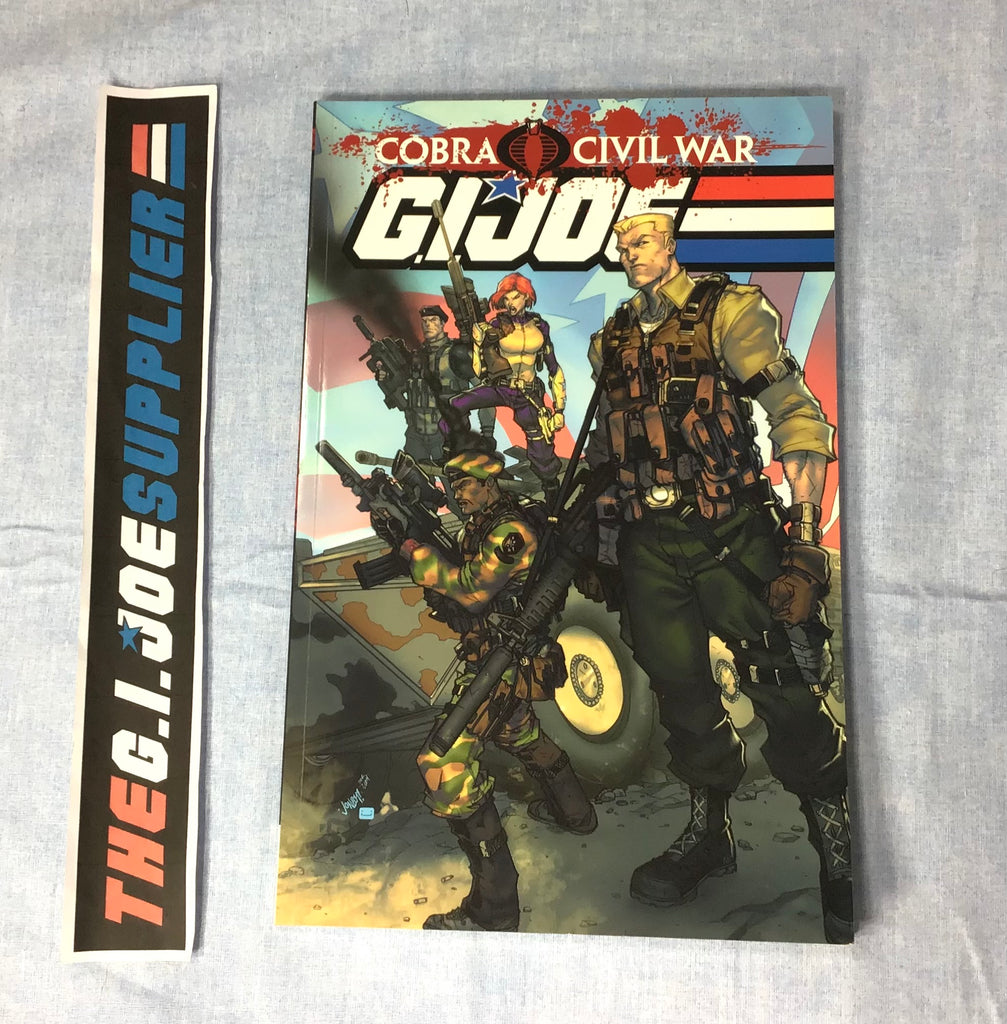IDW G.I. JOE - COBRA CIVIL WAR (2011-2012) TPB VOL. 1 COMIC BOOK