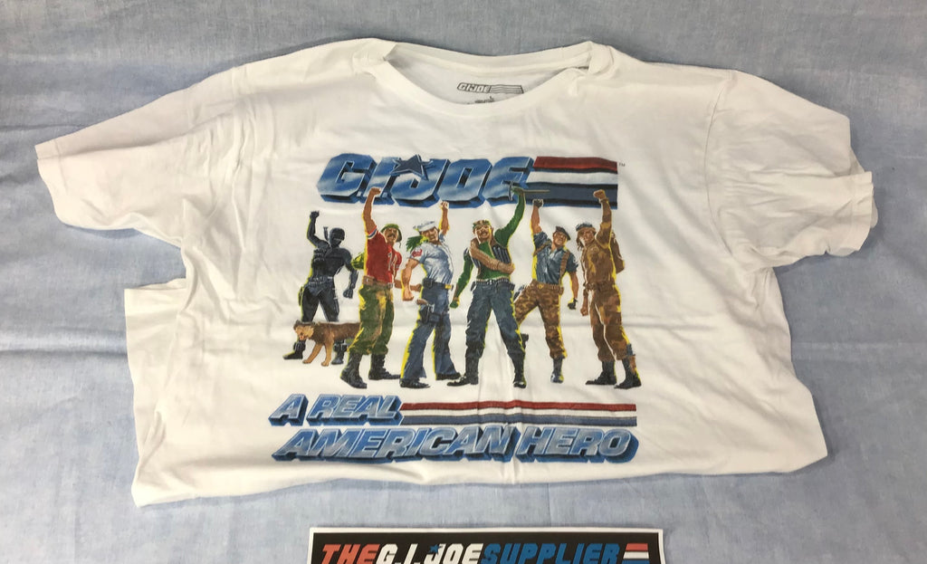 G.I. JOE 1985 TEAM T-SHIRT WORN LARGE FITS LIKE MED / LRG