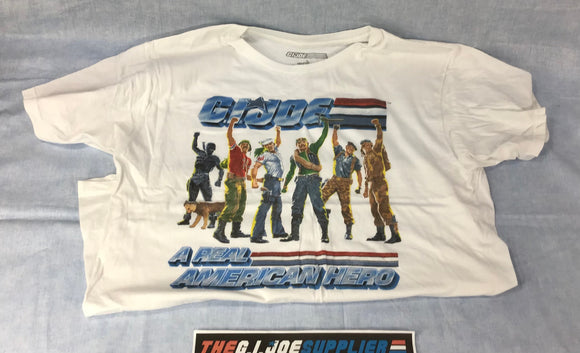 G.I. JOE 1985 TEAM T-SHIRT WORN LARGE FITS LIKE MED / LRG