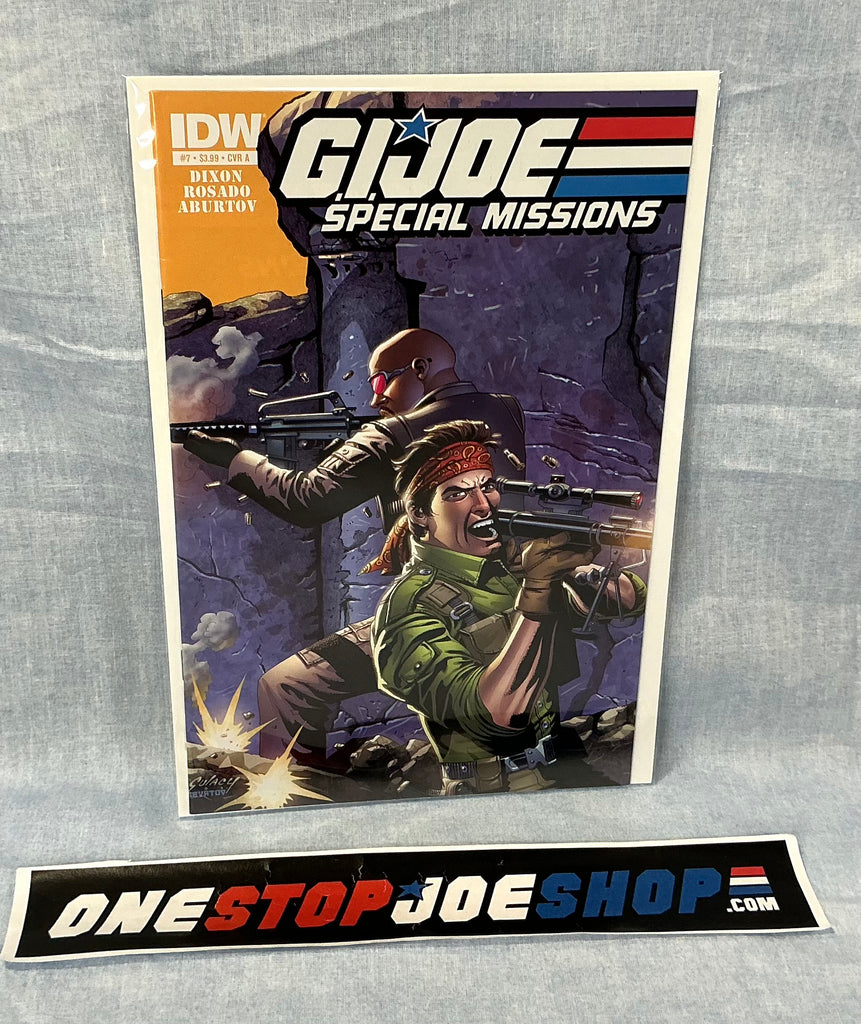 IDW PUBLISHING G.I. JOE SPECIAL MISSIONS (2013-2014) ISSUE #7 [COVER A ROSADO] COMIC BOOK SEPTEMBER 2013