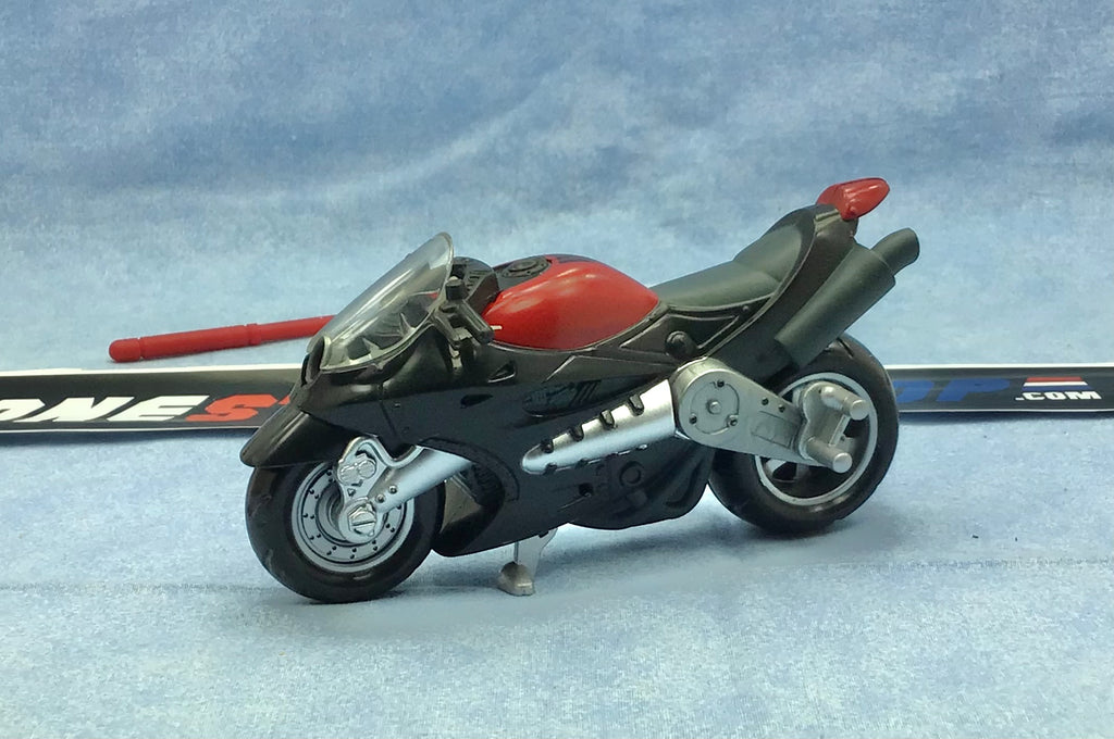 2004 VVV G.I. JOE NINJA LIGHTNING CYCLE VEHICLE ONLY LOOSE 100% COMPLETE