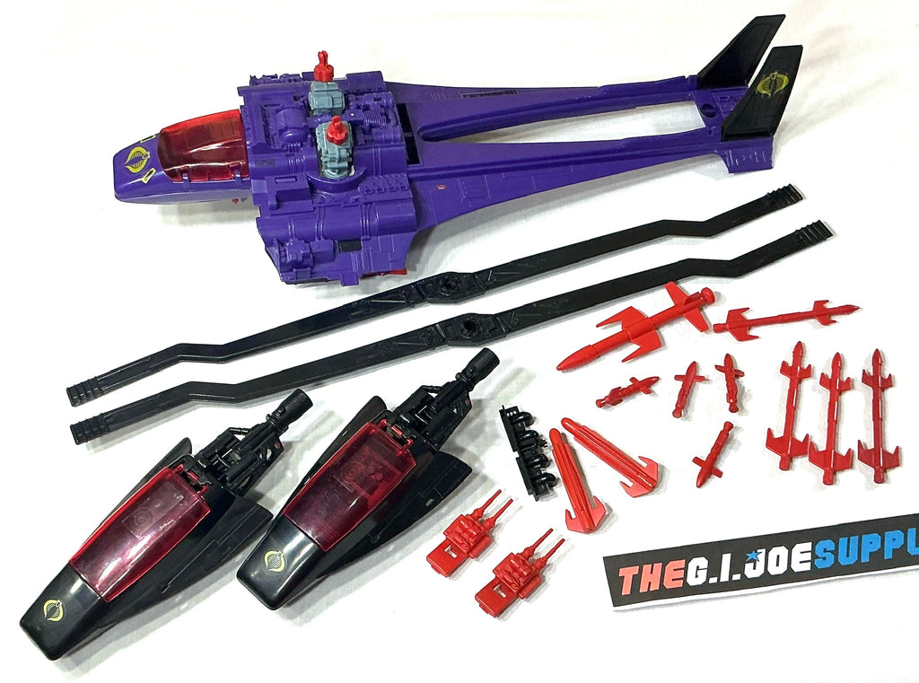 1987 VINTAGE ARAH G.I. JOE COBRA MAMBA VEHICLE ONLY LOOSE 100% COMPLETE (b) WORKS