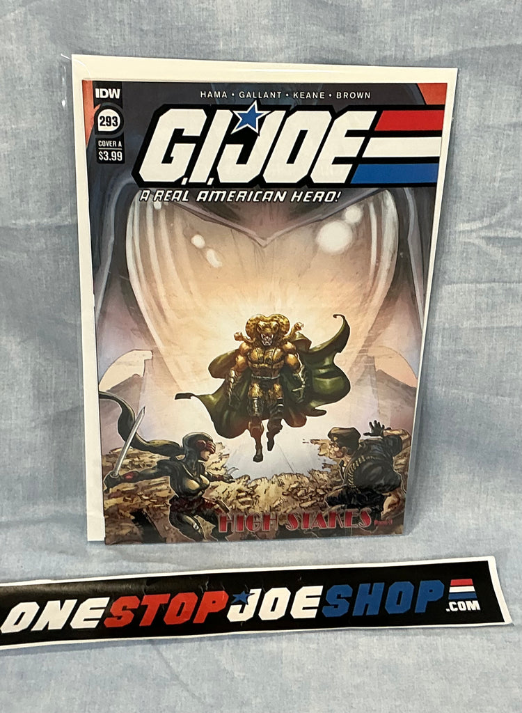 IDW PUBLISHING G.I. JOE A REAL AMERICAN HERO (2010-2022) ISSUE #293 [COVER A WILLIAMS II] COMIC BOOK JUNE 2022
