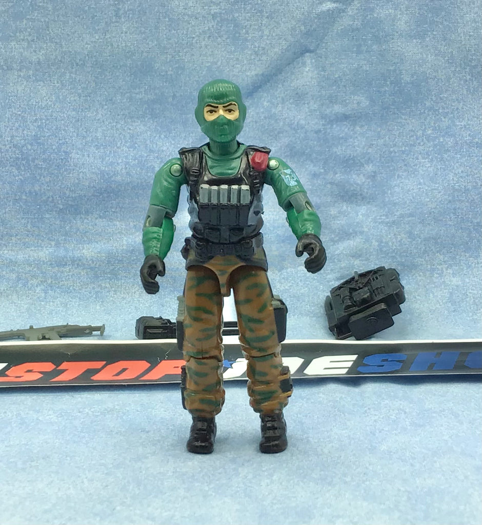 1986 VINTAGE ARAH G.I. JOE BEACHHEAD V1 ARMY RANGER LOOSE 100% COMPLETE (g)