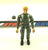 1982 VINTAGE ARAH G.I. JOE HAWK V1 MISSILE COMMANDER LOOSE 100% COMPLETE (f)