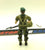 1987 VINTAGE ARAH G.I. JOE FALCON V1 GREEN BERET LOOSE 100% COMPLETE (e)