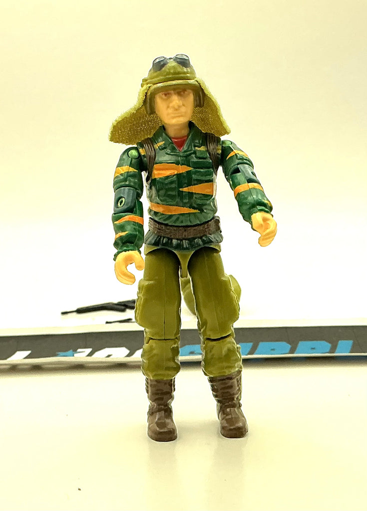 1988 VINTAGE ARAH G.I. JOE DUSTY V2 TIGER FORCE DESERT TROOPER LOOSE 100% COMPLETE (c)