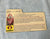 1985 VINTAGE ARAH CRIMSON GUARD V1 TRIPLE WIN FILE CARD PEACH (e)