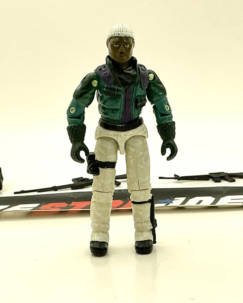 2005 VVV G.I. JOE SGT. STALKER V8 RANGER WINTER OPERATIONS TRU EXCLUSIVE LOOSE 100% COMPLETE NO F/C