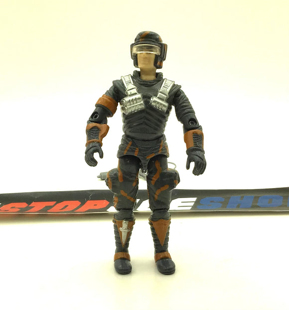 1987 VINTAGE ARAH G.I. JOE BLOCKER V1 BATTLE FORCE 2000 ELIMINATOR DRIVER LOOSE 100% COMPLETE VISOR VERSION (b)