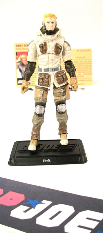 2010 RESOLUTE G.I. JOE DUKE V41 GI JOE BATTLE SET ROSS EXCLUSIVE LOOSE 100% COMPLETE + F/C