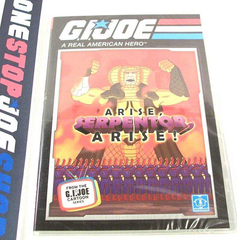 G.I. JOE A REAL AMERICAN HERO ARISE, SERPENTOR, ARISE CARTOON MINI-SERIES 25TH ANNIVERSARY BATTLE PACK DVD #3