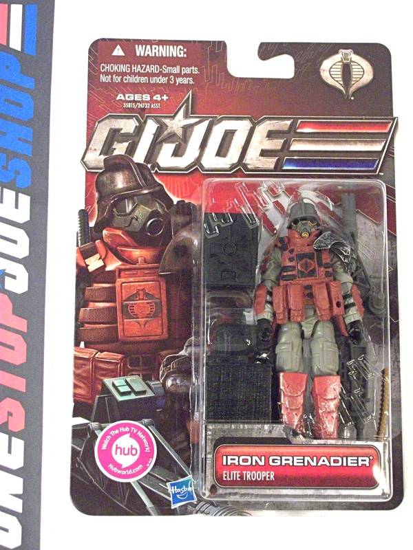2011 30TH ANNIVERSARY G.I. JOE COBRA IRON GRENADIER V8 NEW SEALED – THE ...