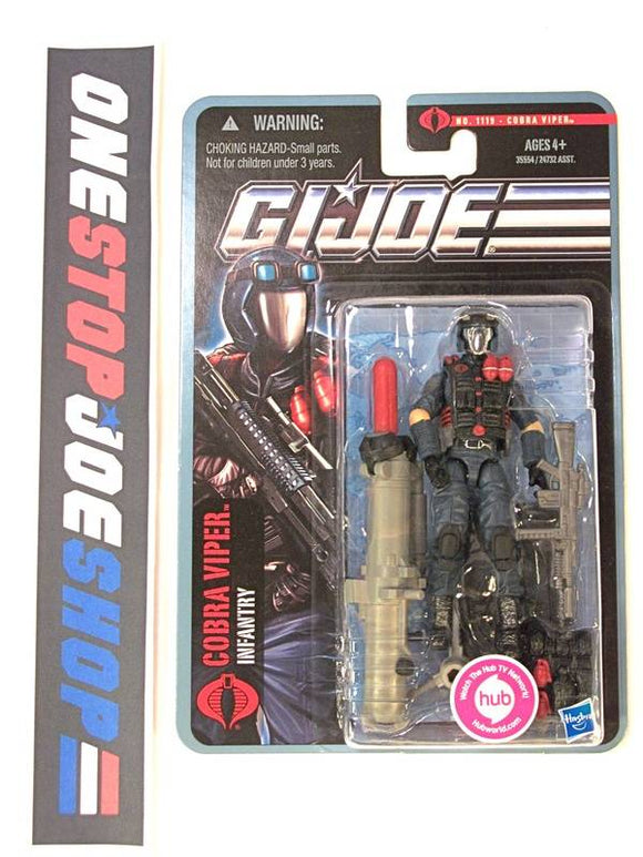 2011 POC G.I. JOE COBRA VIPER V27 WAVE 6 NEW SEALED