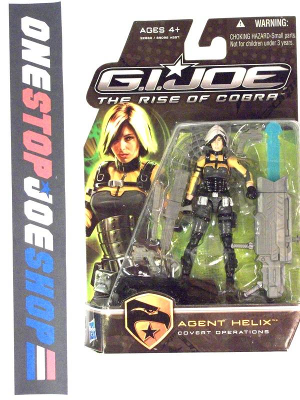 2009 ROC G.I. JOE AGENT HELIX V1 NEW SEALED