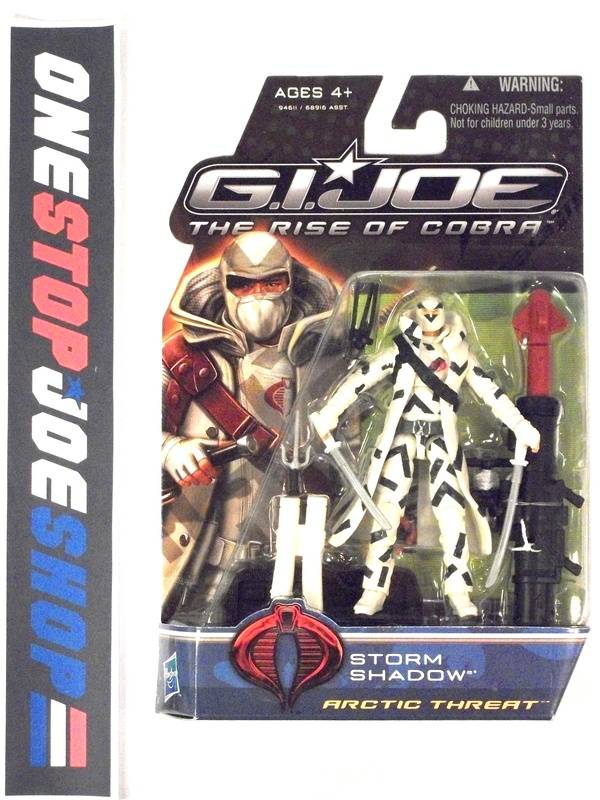 2009 ROC G.I. JOE COBRA STORM SHADOW V36 ARCTIC THREAT NEW SEALED